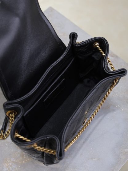 Ysl Mini Nolita Vintage Diamond Flap Bag - Image 7