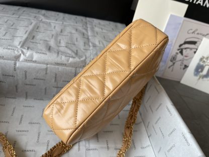 Chanel leather wide shoulder strap shoulder bag - Image 7