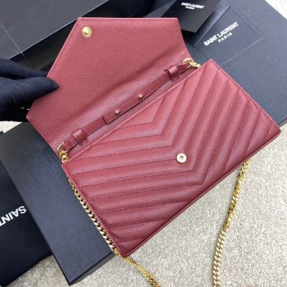 Ysl caviar pattern envelope bag - Image 7