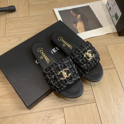 Chanel Early Autumn New High Fashion Sweet Flip Flops - Image 7