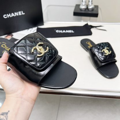 Chanel early spring dance shoes series European and American catwalk new slippers - Image 7