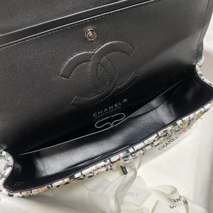 Chanel CF woolen chain bag - Image 7