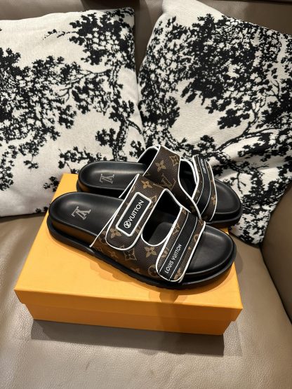 Louis Vuitton cowhide flip flops - Image 7