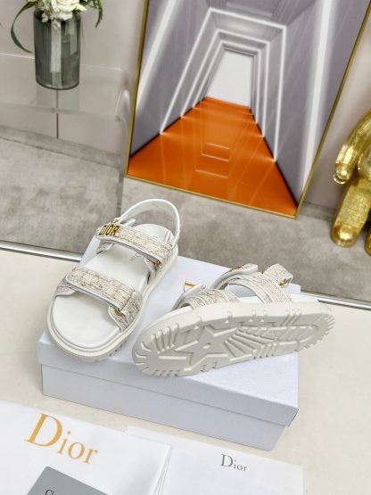 Dior versatile fashionable thick-soled sandals - Image 7
