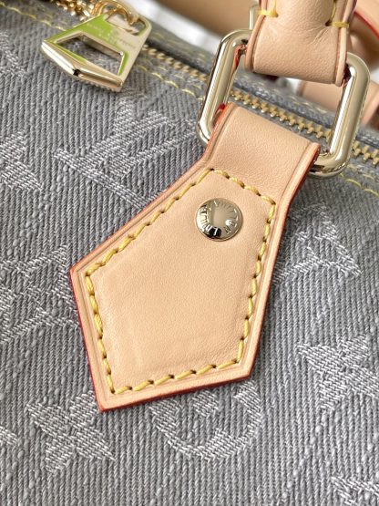 Louis Vuitton SPEEDY SOFT Denim Pillow Bag - Image 7