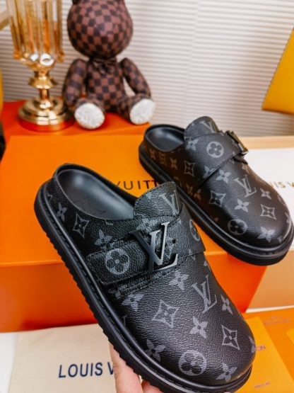 Louis Vuitton monogram bread slippers - Image 7