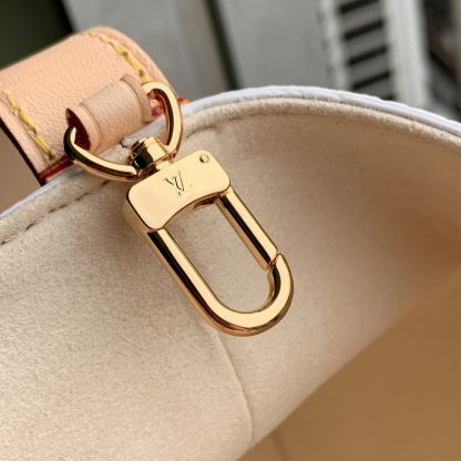 Louis Vuitton White All In BB Bag - Image 7