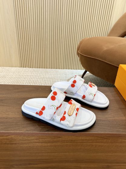 Louis Vuitton classic old pattern slippers - Image 7