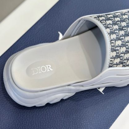 Dior H-Town Series Oblique Thick-soled Slippers - Image 7