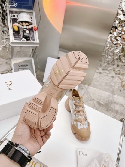Dior 3D Printed Pattern Dad Shoes - Image 7
