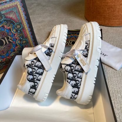 Dior fashionable shell toe white shoes - Image 8