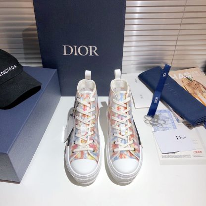 Dior Fashion Hit High-Top Casual Shoes - Image 8