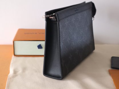 Louis Vuitton Black Flower Alpha Wearable Wallet - Image 8