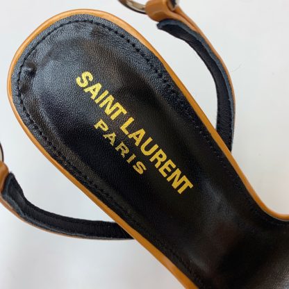 Ysl all-match square toe high heel sandals - Image 8