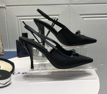 Ysl small square buckle kitten heel high heels - Image 7