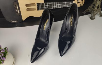 Ysl letter metal heel stylish high heels - Image 7