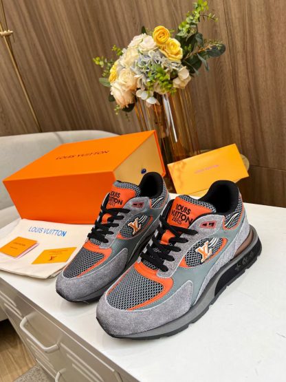 Louis Vuitton breathable diamond mesh sneakers - Image 9
