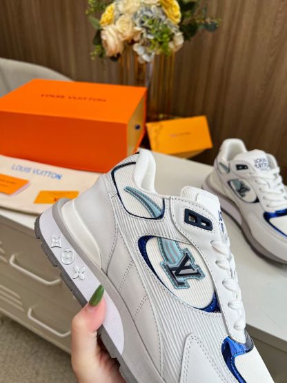 Louis Vuitton breathable diamond mesh sneakers - Image 8
