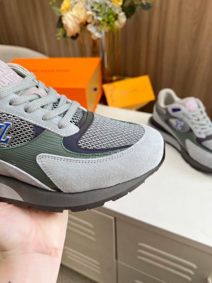 Louis Vuitton breathable diamond mesh sneakers - Image 9