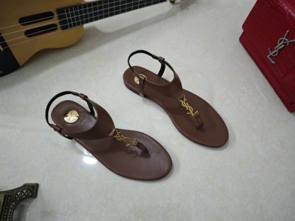 Ysl Fashion Flat Flip-flop Sandals - Image 7