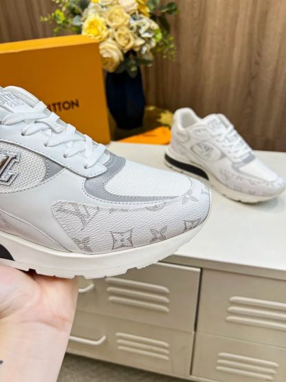 Louis Vuitton breathable diamond mesh sneakers - Image 9
