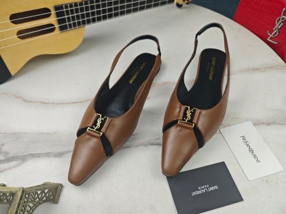 Ysl fashion flat heel ysl sandals - Image 7