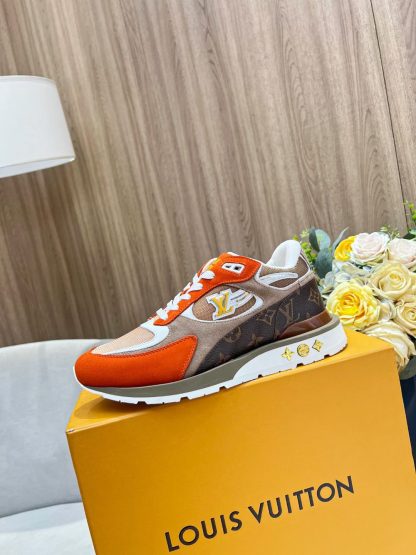 Louis Vuitton breathable diamond mesh sneakers - Image 8