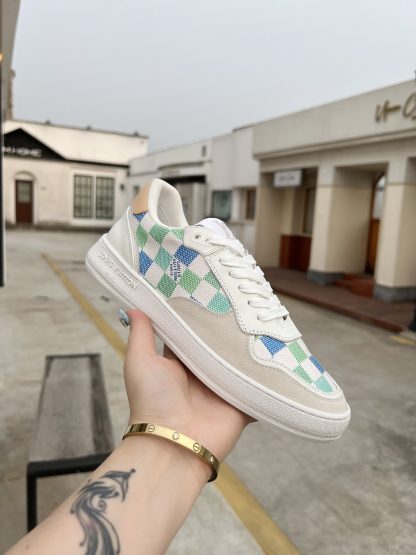 Louis Vuitton Nautical Embroidered Sneakers - Image 8