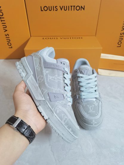 Louis Vuitton Couple's Trainer Sneakers - Image 8