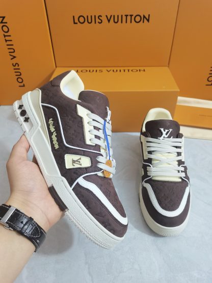 Louis Vuitton Couple's Trainer Sneakers - Image 8
