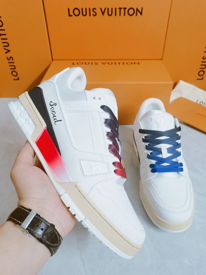 Louis Vuitton Couple's Trainer Sneakers - Image 8