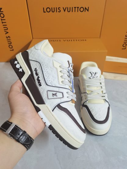 Louis Vuitton Couple's Trainer Sneakers - Image 8