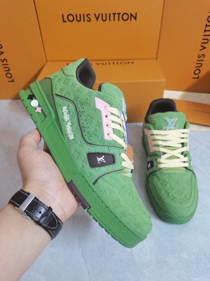 Louis Vuitton Couple's Trainer Sneakers - Image 8