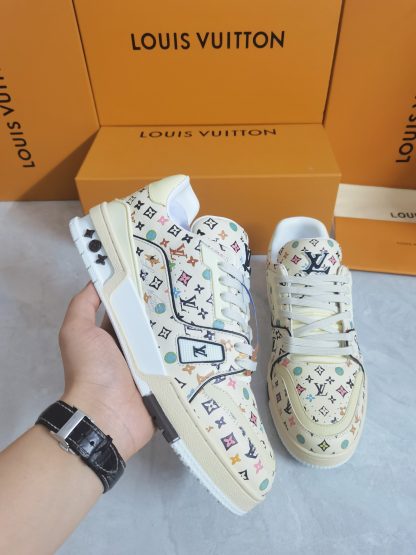 Louis Vuitton Couple's Trainer Sneakers - Image 8