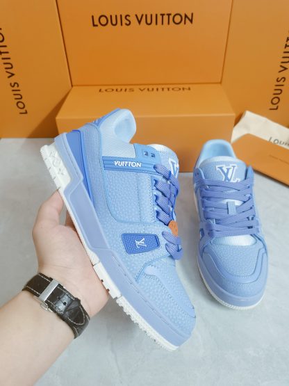 Louis Vuitton Couple's Trainer Sneakers - Image 8