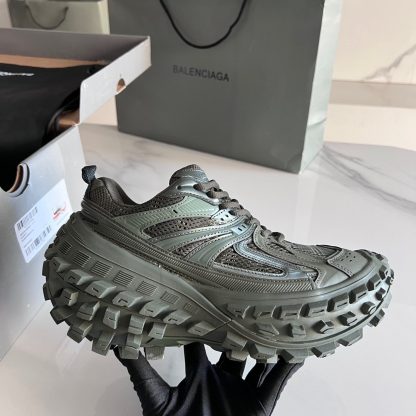 Balenciaga Defender Rubber Platform Sneakers - Image 8