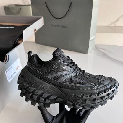 Balenciaga Defender Rubber Platform Sneakers - Image 8
