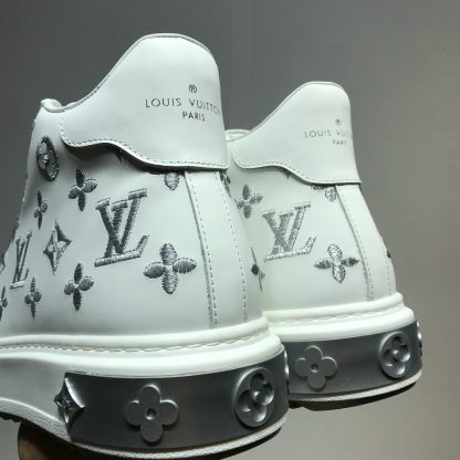 Louis Vuitton mid-cut new casual couple shoes - Image 8