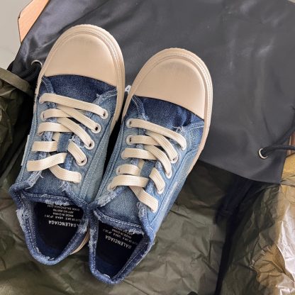 Balenciaga canvas fashion low-top casual shoes - Image 8