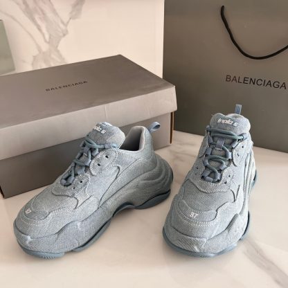 Balenciaga denim trend sneakers - Image 8