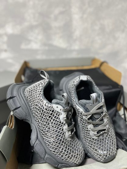 Balenciaga stylish mesh diamond sneakers - Image 8