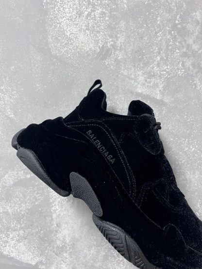 Balenciaga Velvet Fashion Sneakers - Image 8