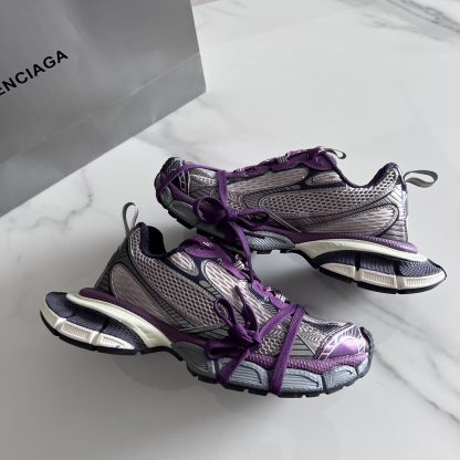 Balenciaga purple fashionable trendy running shoes - Image 8