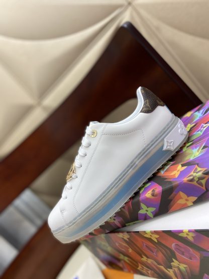 Louis Vuitton couple's Louis Vuitton buckle series casual shoes - Image 8