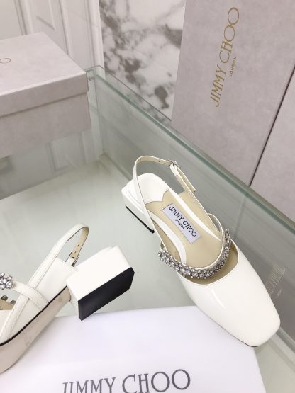 Jimmy Choo new rhinestone goddess sandals - Image 8