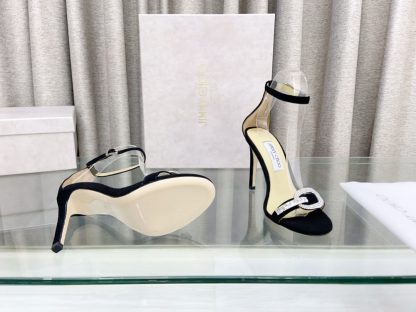 Jimmy Choo classic elegant diamond buckle fashion high heels - Image 8