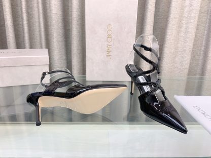 Jimmy Choo elegant patent leather high heels - Image 8