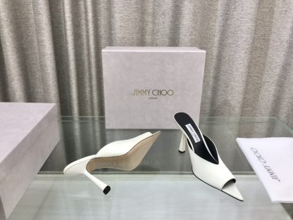 Jimmy Choo fashionable versatile open-toe high heels - Image 8