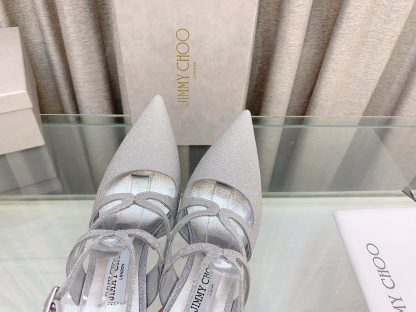 Jimmy Choo glitter high heels - Image 8