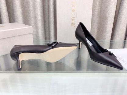 Jimmy Choo new letter bow high heels - Image 8